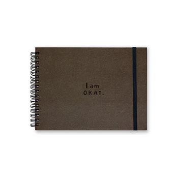 I am okay 28K 精裝繪圖本 黑