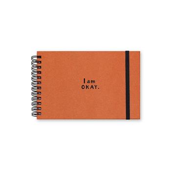 I am okay 50K 精裝繪圖本 橘