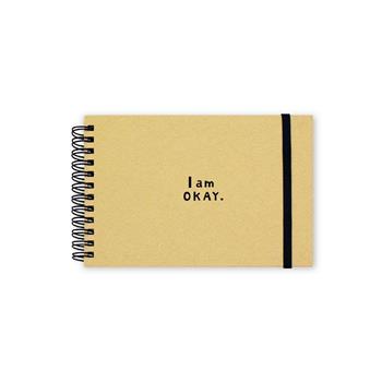 I am okay 50K 精裝繪圖本 牛皮