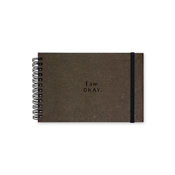 I am okay 50K 精裝繪圖本 黑