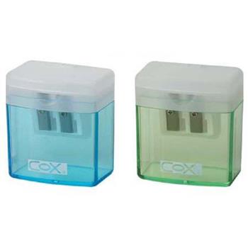 COX 雙孔削筆器 PS-20(隨機出貨)