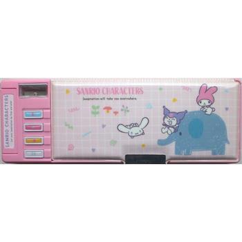 Sanrio女童_四按鍵多功能筆盒