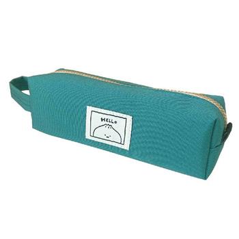 簡單生活-小呸角大長方筆袋(綠色)