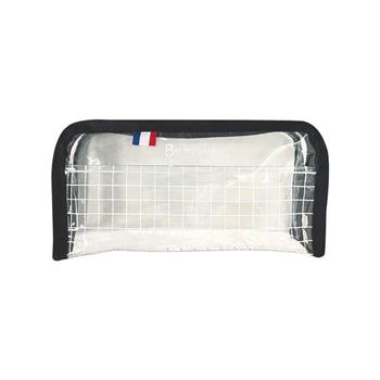 Be Myself 透明系 拉鍊包筆袋 黑