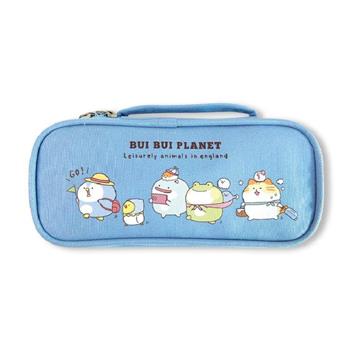 胖胖星球 上翻筆袋 藍
