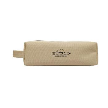 簡單生活大長方筆袋(卡其色)
