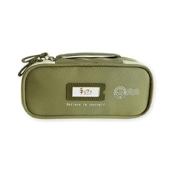手作之上翻筆袋(綠)