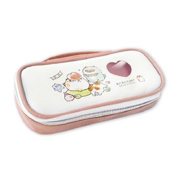 胖胖星球 皮質上翻筆袋 煙燻粉