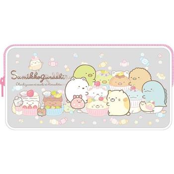 角落小夥伴大方透明筆袋F-粉