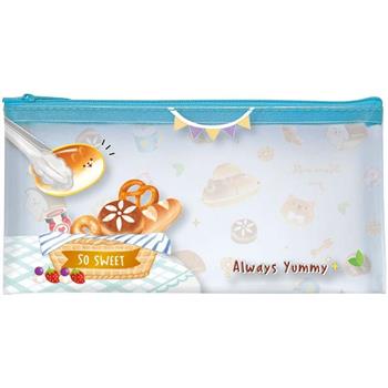 PVC彩圖筆袋-麵包