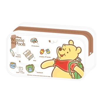 (特價)迪士尼透明萬用筆袋_維尼