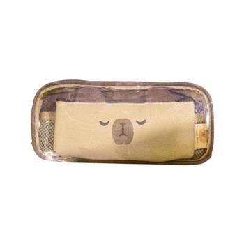 萌友雙層子母筆袋(胖咖)