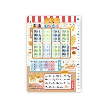 16K彩印P.P學習墊板(哩哩扣扣米)