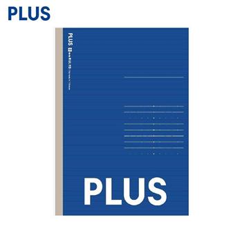 PLUS B5筆記本 8mm橫線(藍)【金石堂、博客來熱銷】