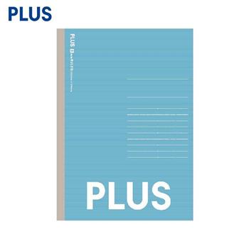 PLUS B5筆記本 8mm橫線(淡藍)【金石堂、博客來熱銷】