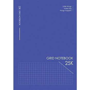 筆記方格25K-藍格【金石堂、博客來熱銷】