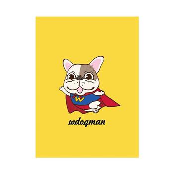 (特價) 16K東康加厚定頁筆記(網絡黃)汪來汪趣wdog