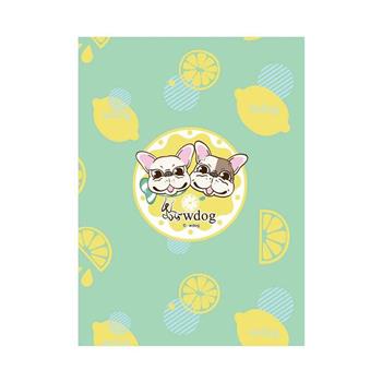 (特價) 16K東康加厚定頁筆記(天堂綠)汪來汪趣wdog