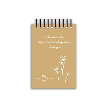 MyLife花草100k上翻活頁筆記(牛)