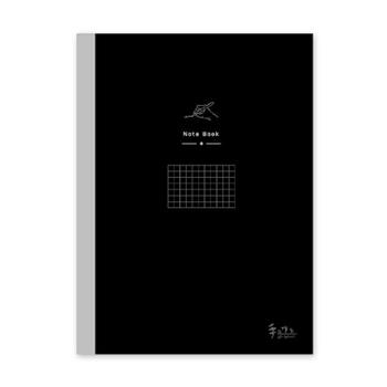 手作之16K方格定頁筆記(黑)