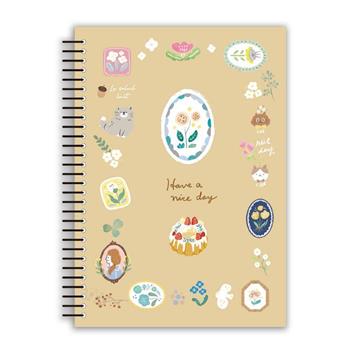 花現好事25K活頁筆記(黃)