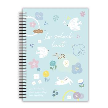 花現好事25K活頁筆記(粉藍)