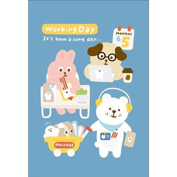 森活趣32K空白筆記本-上班