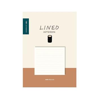 (特價)簡單生活-13K 東康加厚定頁筆記( 壽司杏 )