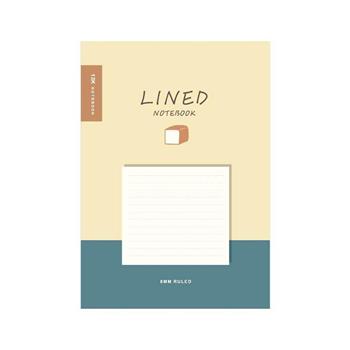 (特價)簡單生活-13K 東康加厚定頁筆記(吐司黃)