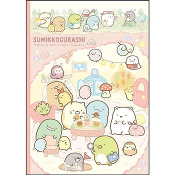 角落小夥伴25K方格厚筆記D-遊樂場