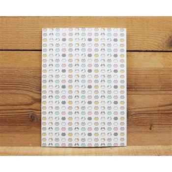 星星貓32K方格筆記(淺灰)