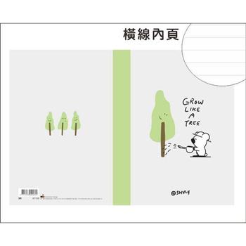 黑田桑32K加厚橫線筆記(綠色)【金石堂、博客來熱銷】