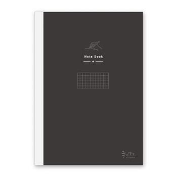手作之13K方格定頁筆記(黑)