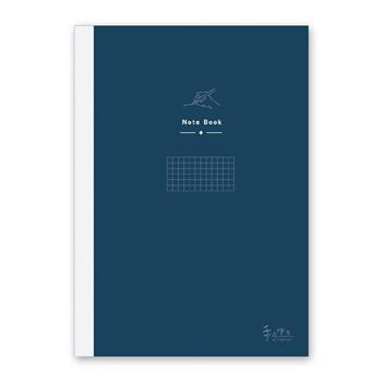 手作之13K方格定頁筆記(藍)
