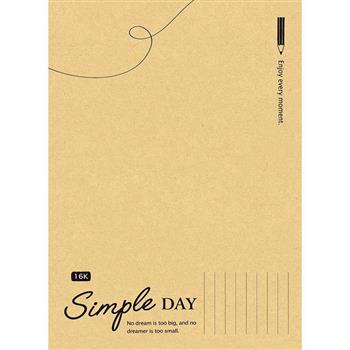 筆記直線16K-棕線