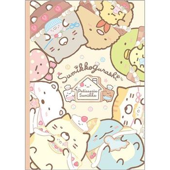 角落小夥伴25K空白厚筆記F-甜點