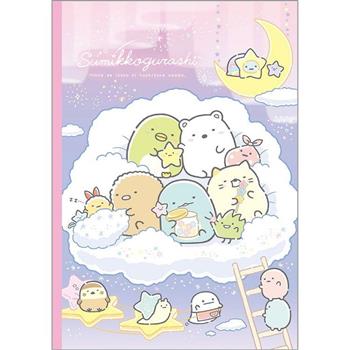 角落小夥伴25K空白厚筆記F-星空