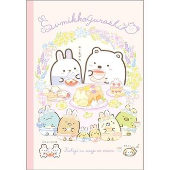 角落小夥伴32K空白厚筆記F-茶會