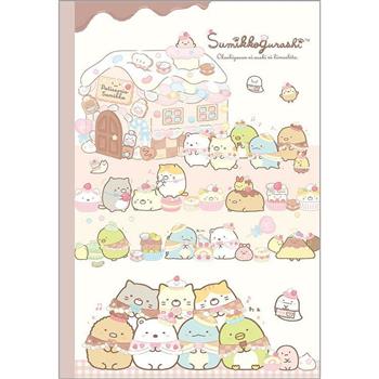 角落小夥伴32K空白厚筆記F-糖果屋