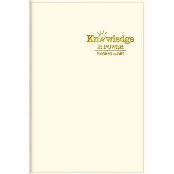 皮革25K橫線厚筆記-白燈