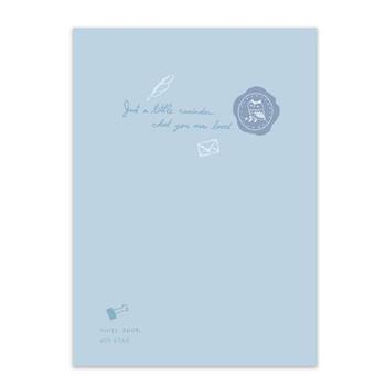 封蠟 16K定頁筆記 厚本 綠