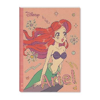 (特價)迪士尼25K定頁筆記-方格_ 美人魚