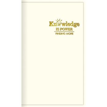 皮革90K橫線厚筆記-白燈