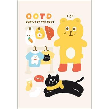 有吉32K空白厚筆記-穿搭