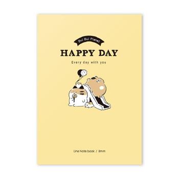 胖胖星球 32K定頁筆記 公園玩耍