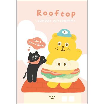 有吉32Ｋ空白筆記本-屋頂