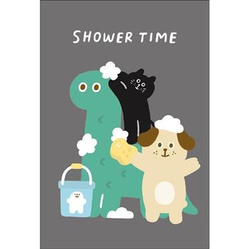 有吉合作社32K方格厚筆記-洗澡