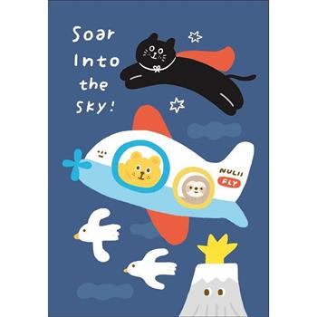 有吉合作社25K方格厚筆記-飛機