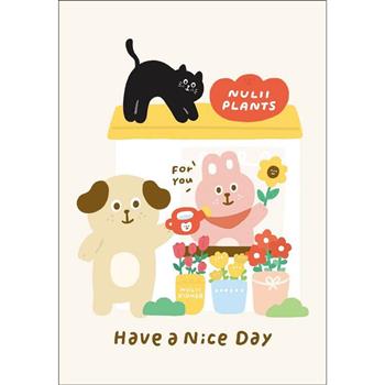 有吉合作社25K方格厚筆記-花店