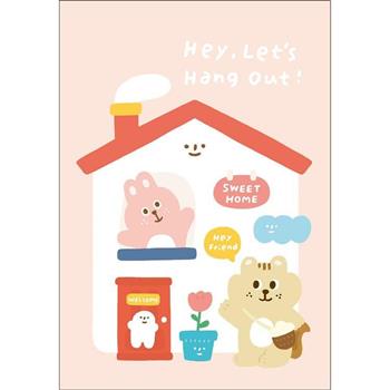 有吉合作社25K方格厚筆記-朋友